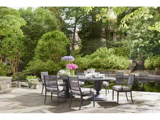 Lane Venture Winterthur Estate Aluminum Outdoor Dining Set