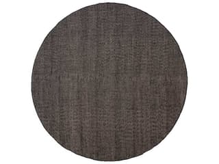 Asko Wool Rug Black Hand-Woven