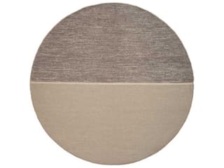 Magnetize Round Rug Handwoven Wool Blend