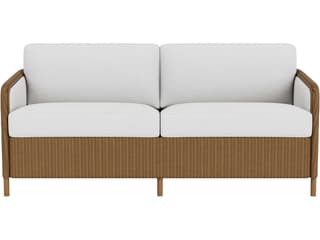 Lloyd Flanders Visions Wicker Outdoor Sofa