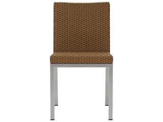 Lloyd Flanders Elements Lloyd Loom Wicker Dining Side Chair - Thumbnail 4