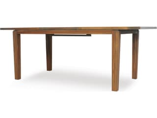 Teak Rectangular Butterfly Leaf Outdoor Patio Dining Table