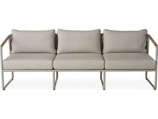 Lloyd Flanders Elevation Stainless Steel Outdoor Sofa