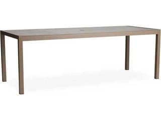 Milan Aluminum Rectangular Patio Dining Table