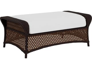 Lloyd Flanders Grand Traverse Wicker Outdoor Patio Ottoman