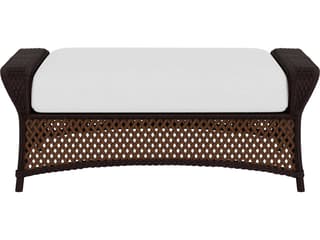 Lloyd Flanders Grand Traverse Wicker Outdoor Patio Ottoman
