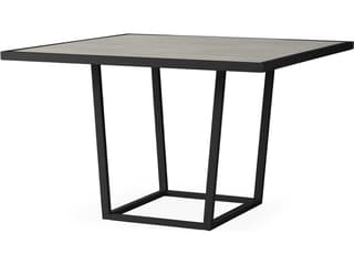Summit Aluminum Square Outdoor Patio Dining Table