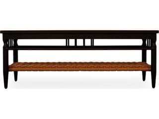 Lloyd Flanders Low Country Aluminum Rectangular Outdoor Patio Coffee Table