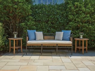 Lloyd Flanders Low Country Wicker Outdoor Patio Lounge Set