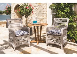 Lloyd Flanders Mackinac Wicker Bar Set