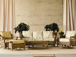 Lloyd Flanders Nantucket Wicker Patio Lounge Set