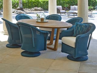 Lloyd Flanders Reflections Wicker Outdoor Patio Dining Set