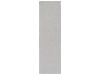 Bari Hand Tufted Wool Blend Runner Area Rug in Gray