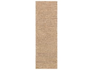 Curacao Hand Woven Jute Runner Area Rug in Multi