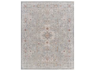 Poem Floral Area Rug with Fringe