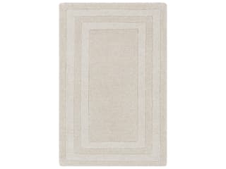 Sorrento Hand Tufted Wool Blend Bordered Area Rug