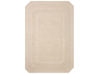 Clayton Hand-Tufted Wool Area Rug with High-Low Pile