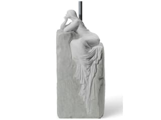 Lladro Meditating Woman-II Table Lamp - Thumbnail 5
