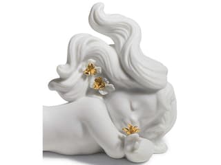 Lladro Day Dreaming At Sea Mermaid Figurine - Thumbnail 3