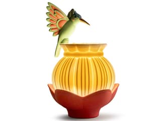 Lladro Utopical White Table Lamp