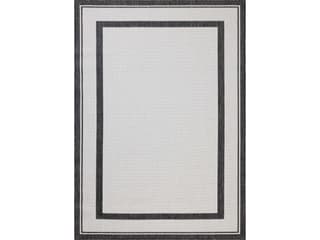 Easton Bordered Indoor Outdoor Area Rug