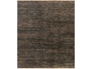 Quinn QN-01 Hand-Knotted Area Rug in Grey Jute