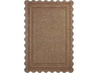 Scottie Area Rug Mocha Clay Hand-Tufted Wool