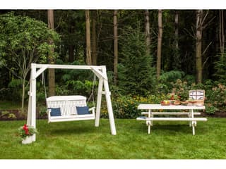 LuxCraft Recycled Plastic Patio Lounge Set