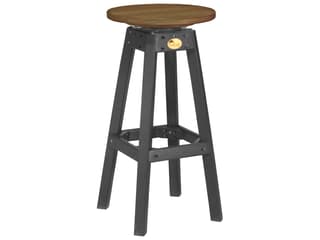 LuxCraft Poly Seating Swivel Bar Stool - Thumbnail 4