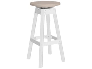 LuxCraft Poly Seating Swivel Bar Stool - Thumbnail 3