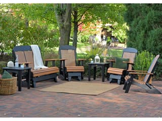LuxCraft Recycled Plastic Outdoor Lounge Set