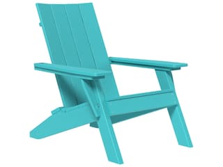 LuxCraft Recycled Plastic Urban Outdoor Patio Adirondack Chair