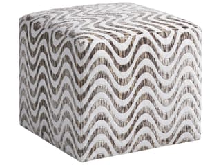 Zanzibar Beige Upholstered Ottoman