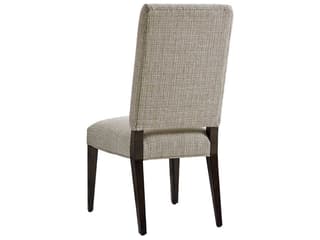 Lexington Laurel Canyon Solid Wood Gray Upholstered Side Dining Chair