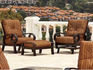 Mallin Eclipse Spring Swivel Lounge Chair - Thumbnail 3