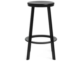 Magis Outdoor Deja-vu Black Aluminum Metal Counter Stool