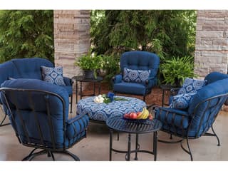 Meadowcraft Athens Deep Seating Wrought Iron Lounge Set