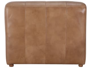 Moe's Home Tan Leather Chaise