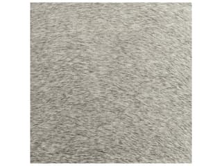 Mercana Zahavi 36" Gray Hair-On-hide W/Metal Base Ottoman