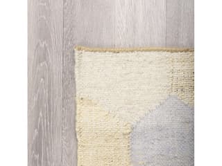 Mercana Mayson 5x8 Cream Multi-Colored Honeycomb Pattern Area Rug