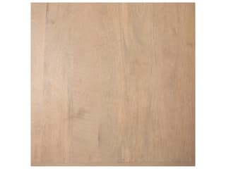 Mercana Sorina Reverse Fluted Light Brown Wood Curio Cabinet