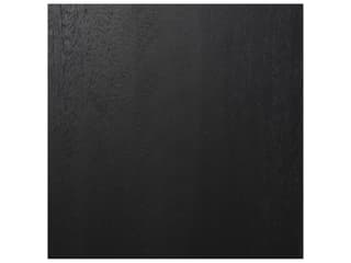 Mercana Grier Matte Black Stained Wood w/ Black Cane Accent Cabinet