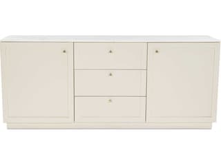 Moe's Home Nadine 78" Solid Wood White Sideboard