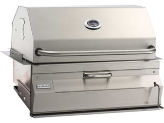 Legacy 30-Inch Built-In Charcoal Smoker Grill in Stainless Steel