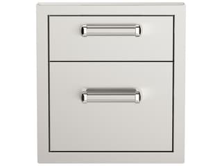 Fire Magic Flush Double Drawer