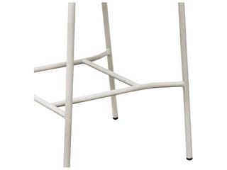 Moe's Home Outdoor Zola Natural Steel Wicker Bar Stool