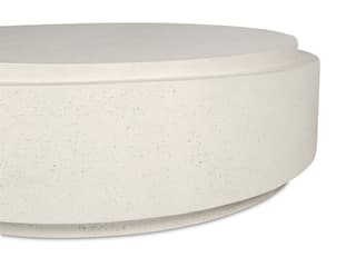 Moe's Home Outdoor Cosmo Coffee Table Off White