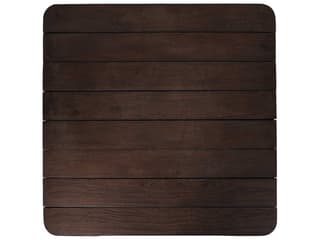 Moe's Home Outdoor Barclay Brown Wood Square Coffee Table