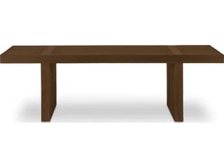 Moe's Home Outdoor Fletcher Brown Teak Rectangular Coffee Table