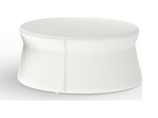 Stizzy Faux Leather Outdoor Ottoman